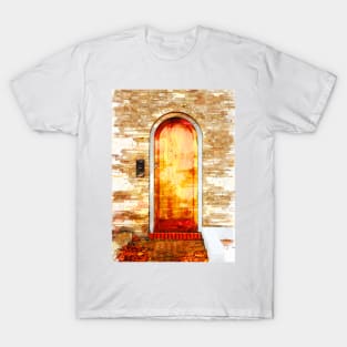 Vintage Door In Hyde Park London T-Shirt